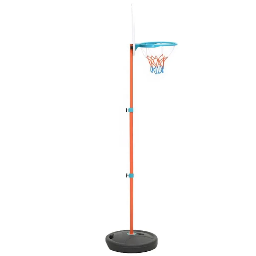 Basketbalset draagbaar verstelbaar 133-160 cm>vidaXL New