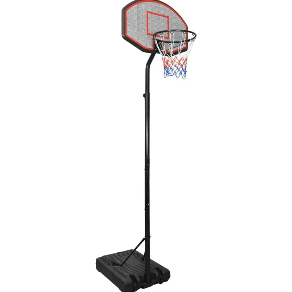 Sport & Spel*vidaXL Basketbalstandaard 282-352 cm polyethyleen Zwart