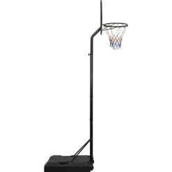 Sport & Spel*vidaXL Basketbalstandaard 282-352 cm polyethyleen Zwart
