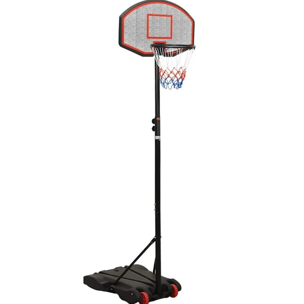 Sport & Spel*vidaXL Basketbalstandaard 216-250 cm polyethyleen Zwart