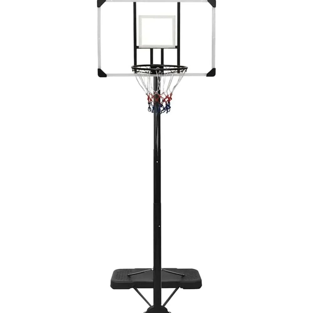 Sport & Spel*vidaXL Basketbalstandaard 256-361 cm polycarbonaat transparant