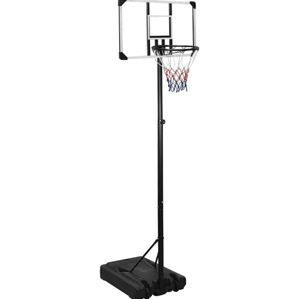 Sport & Spel*vidaXL Basketbalstandaard 235-305 cm polycarbonaat transparant