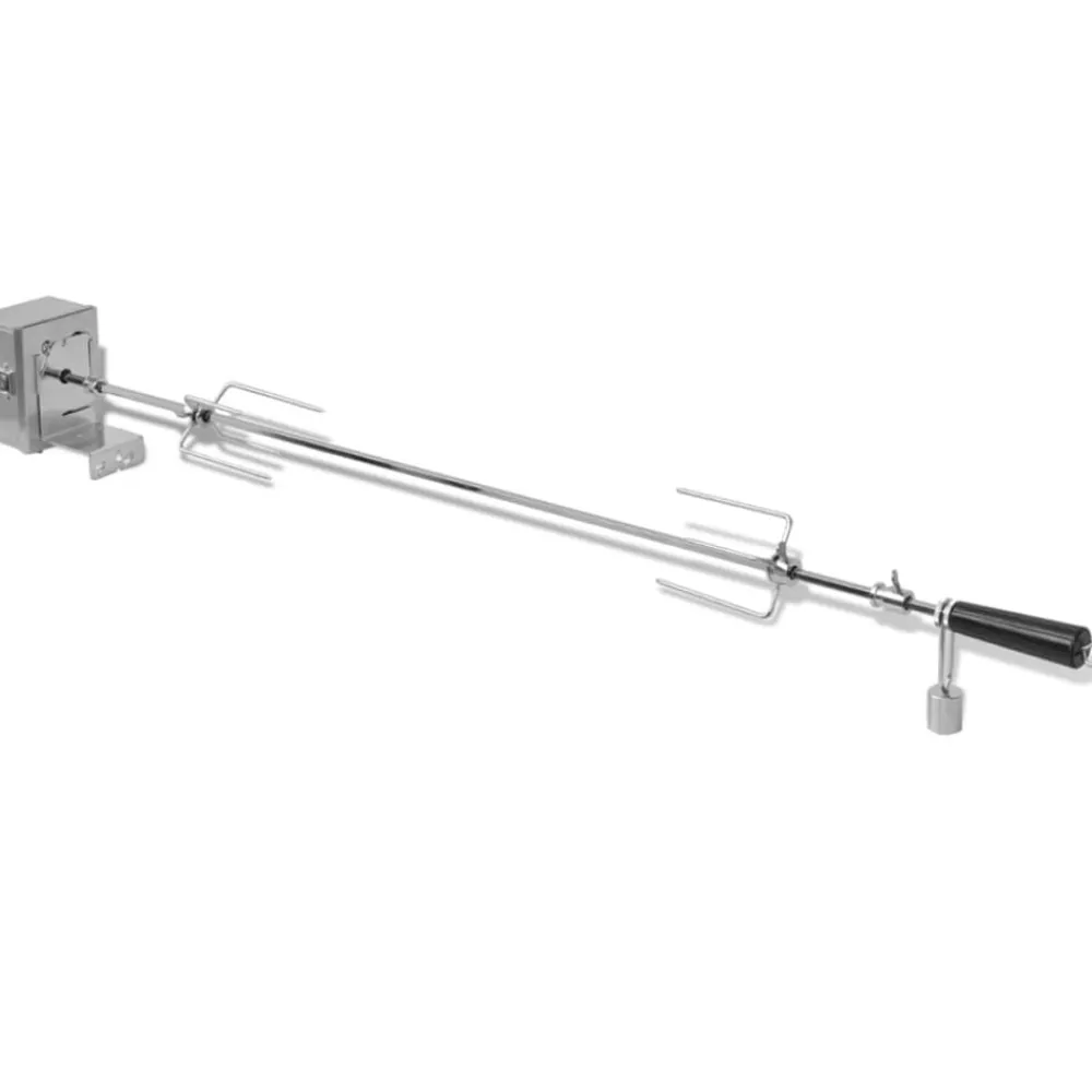 BBQ Draaispit met professionele motor staal 1200 mm>vidaXL Online
