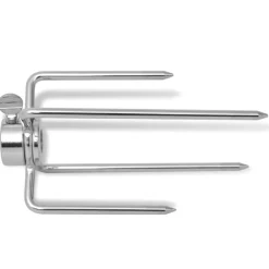 BBQ Draaispit vorken 2 stuks staal><noscript><img width=
