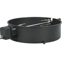 Keuken & Eetkamer*vidaXL BBQ rotisserie ring 57 cm zwart