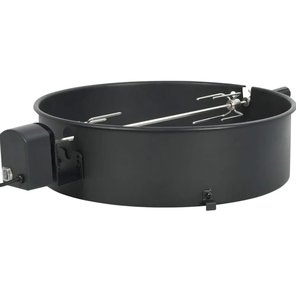 Keuken & Eetkamer*vidaXL BBQ rotisserie ring 57 cm zwart