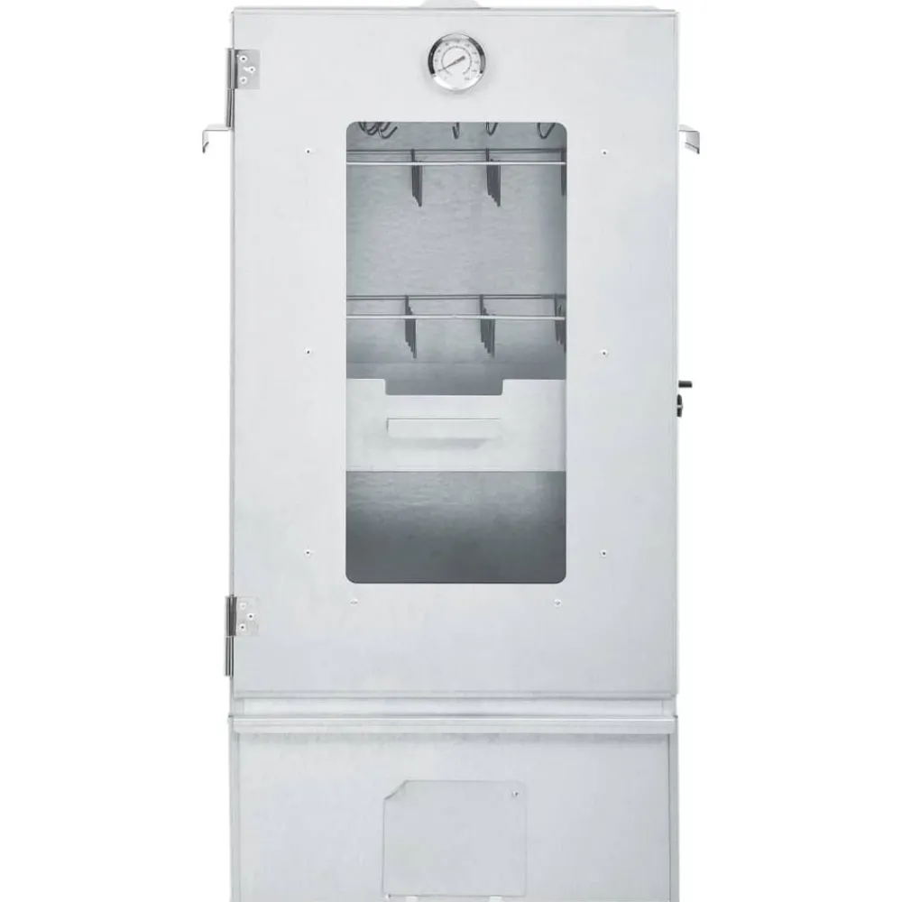Keuken & Eetkamer*vidaXL BBQ-rookoven met 1 kg houtsnippers 44,5x29x83 cm