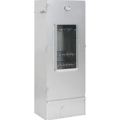 Keuken & Eetkamer*vidaXL BBQ-rookoven met koude rookgenerator gegalvaniseerd staal