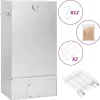 BBQ-rookoven met koude rookgenerator gegalvaniseerd staal>vidaXL Clearance