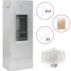 BBQ-rookoven met koude rookgenerator gegalvaniseerd staal>vidaXL New