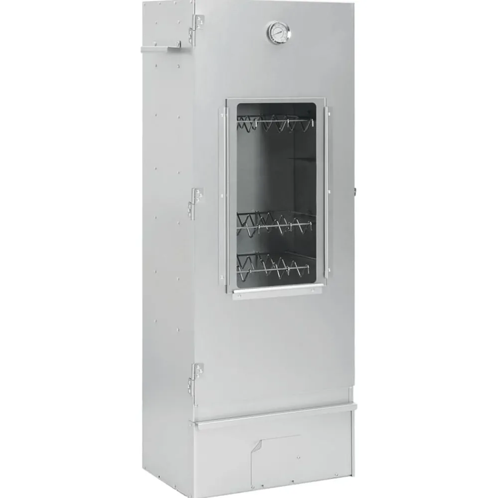 BBQ-rookoven met koude rookgenerator gegalvaniseerd staal>vidaXL New