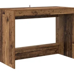 Kantoormeubelen*vidaXL Bed Bureau Oudhout 100 x 45 x 75 cm Bewerkt hout Oud hout