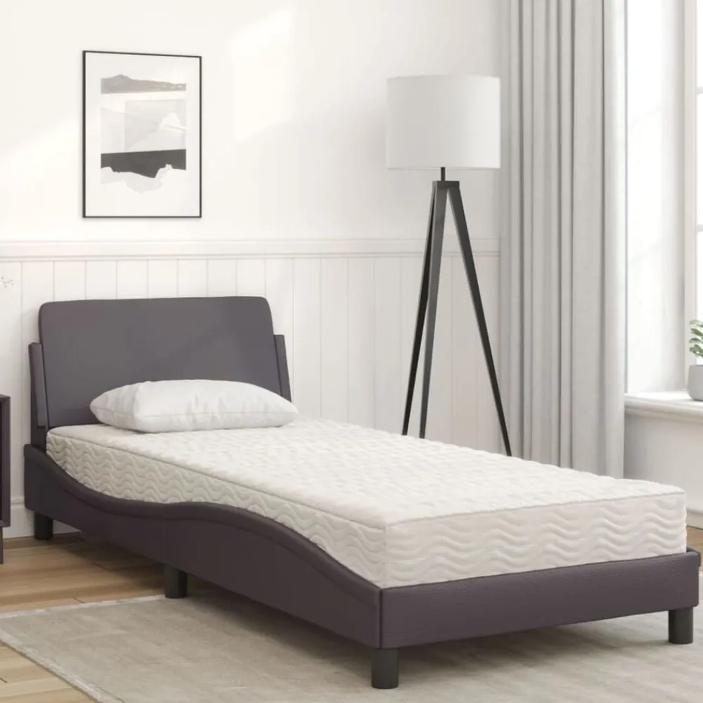 Bed met matras "Dover" kunstleer 80x200 cm>vidaXL Discount