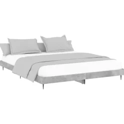 Bedframe bewerkt hout 200x200 cm><noscript><img width=