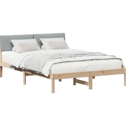 Bedframe 160 x 200 cm Massief grenenhout><noscript><img width=