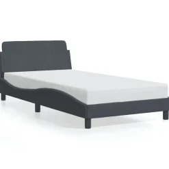 Bedframe "Dover" fluweel 100x203 cm>vidaXL Hot
