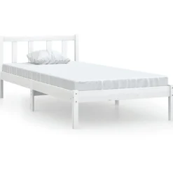 Bedframe massief grenenhout 75x190 cm>vidaXL Sale