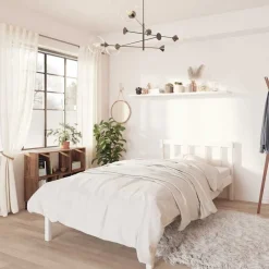 Bedframe massief grenenhout 75x190 cm>vidaXL Sale