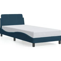 Bedframe met hoofdeinde "Dover" fluweel 80x200 cm>vidaXL Outlet