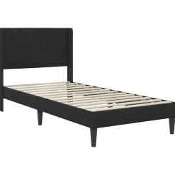 Bedframe met hoofdeinde 80 x 200 cm Fluweel><noscript><img width=