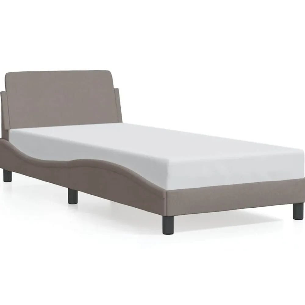 Bedframe met hoofdeinde "Dover" 80x200 cm stof>vidaXL Sale