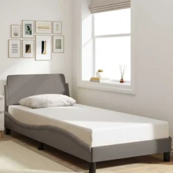 Bedframe met hoofdeinde "Dover" 80x200 cm stof>vidaXL Sale