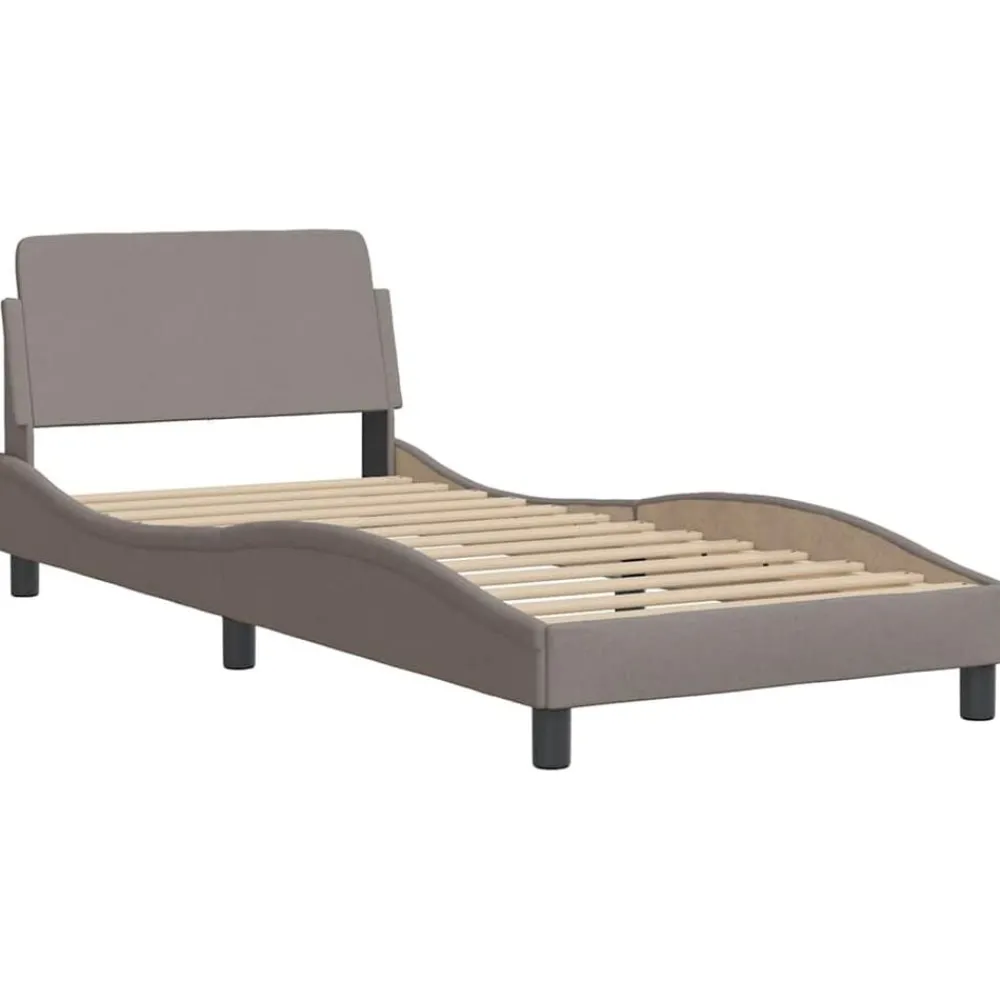 Bedframe met hoofdeinde "Dover" 80x200 cm stof>vidaXL Sale
