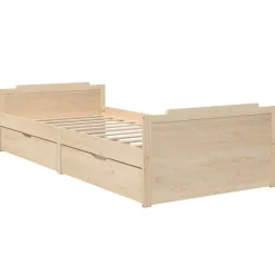Bedframe met lades massief grenenhout 90x200 cm><noscript><img width=