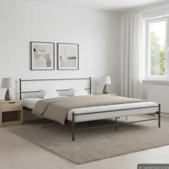 Bedframe metaal 180x200 cm>vidaXL Outlet
