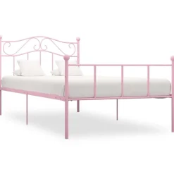 Bedframe metaal 90x200 cm>vidaXL Hot