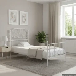 Bedframe metaal 90x200 cm>vidaXL Best