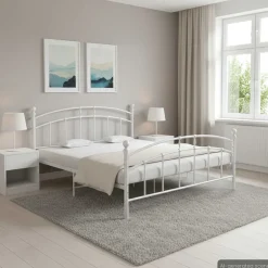 Bedframe metaal 140x200 cm>vidaXL Online