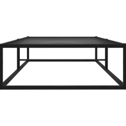 Bedden & Accessoires*vidaXL Bedframe metaal 90x200 cm Zwart