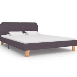 Bedden & Accessoires*vidaXL Bedframe stof 180x200 cm Taupe