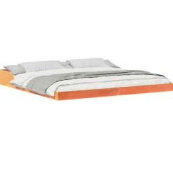 Bedframe 200 x 200 cm Massief grenenhout>vidaXL Outlet