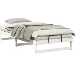Bedframe 100 x 200 cm Massief grenenhout>vidaXL New