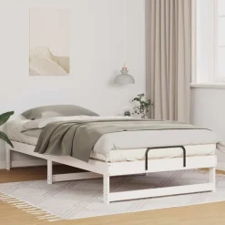 Bedframe 100 x 200 cm Massief grenenhout>vidaXL New