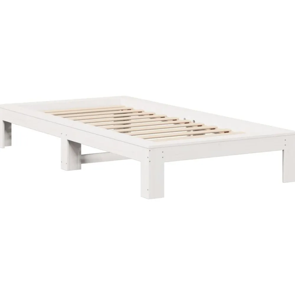 Bedframe zonder matras massief grenenhout 140x200 cm>vidaXL Hot