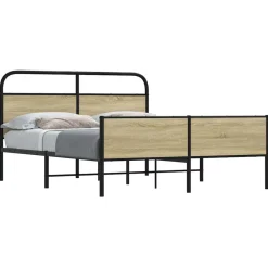 Bedframe zonder matras metaal kleurig 150x200 cm>vidaXL Sale