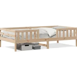 Bedframe zonder matras massief grenenhout 100x200 cm>vidaXL