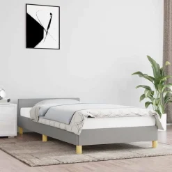 Bedframe zonder matras 80x200 cm stof>vidaXL New