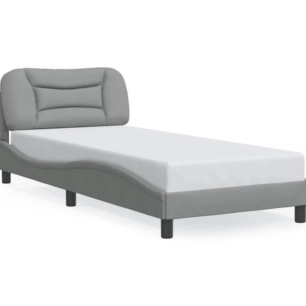 Bedframe zonder matras "Hvar" 80x200 cm stof>vidaXL Outlet