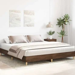 Bedframe zonder matras 200x200 cm spaanplaat ig><noscript><img width=