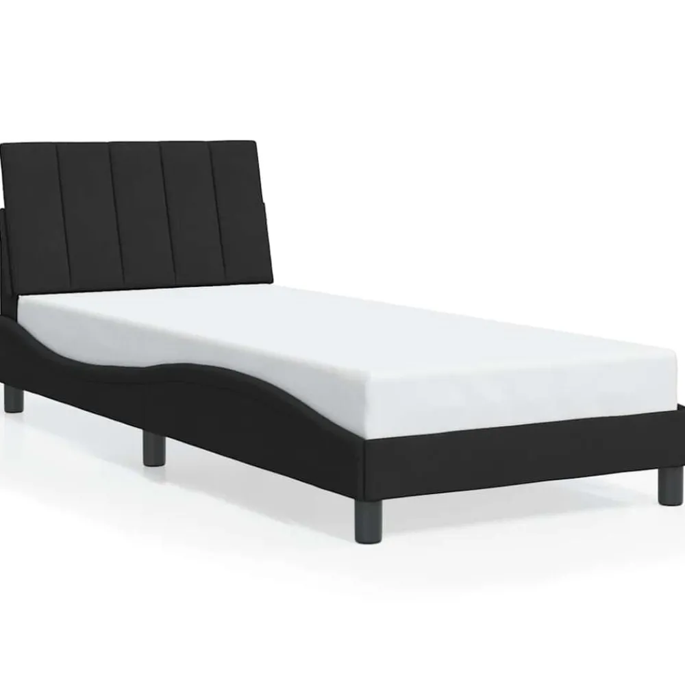 Bedframe zonder matras "Hanko" fluweel 80x200 cm>vidaXL Best