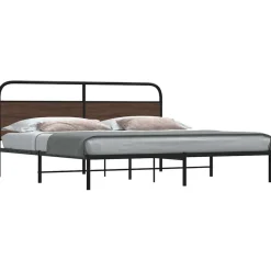 Bedframe zonder matras metaal 180x200 cm>vidaXL