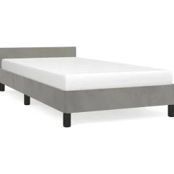Bedframe zonder matras 80x200 cm fluweel>vidaXL Online