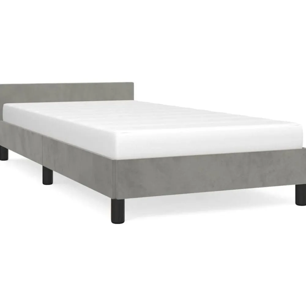 Bedframe zonder matras 80x200 cm fluweel>vidaXL Online
