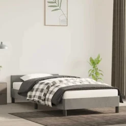 Bedframe zonder matras 80x200 cm fluweel>vidaXL Online