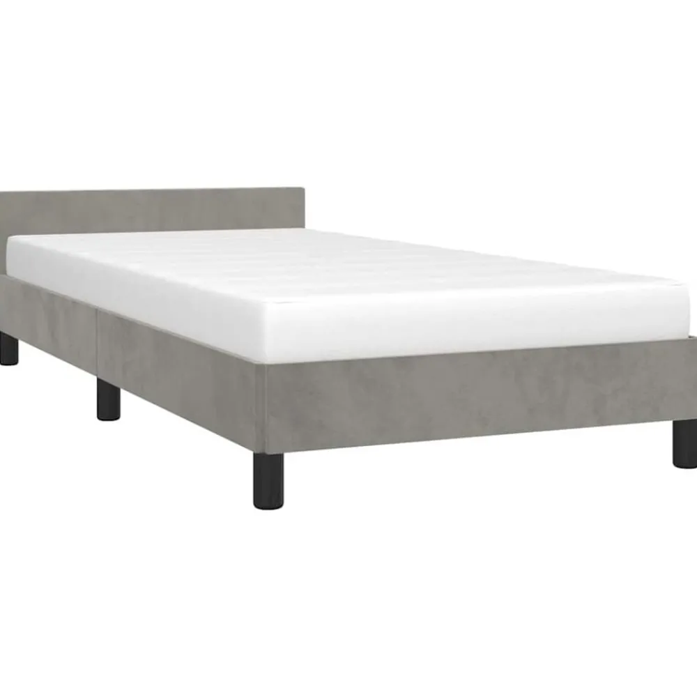 Bedframe zonder matras 80x200 cm fluweel>vidaXL Online