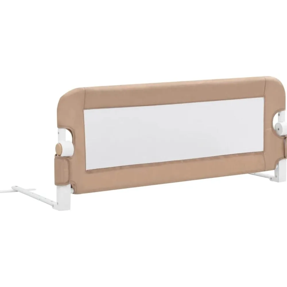 Babyveiligheid*vidaXL Bedhekje peuter 102x42 cm polyester Taupe